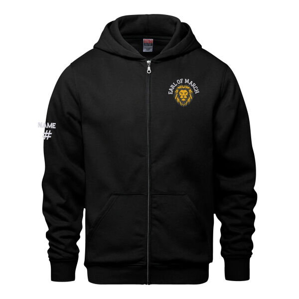Surfer Youth Lion Head Embroidered Full-Zip Thumbnail