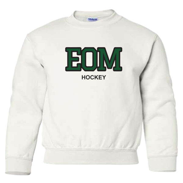 Gildan Youth Athletics Twill Crewneck Thumbnail