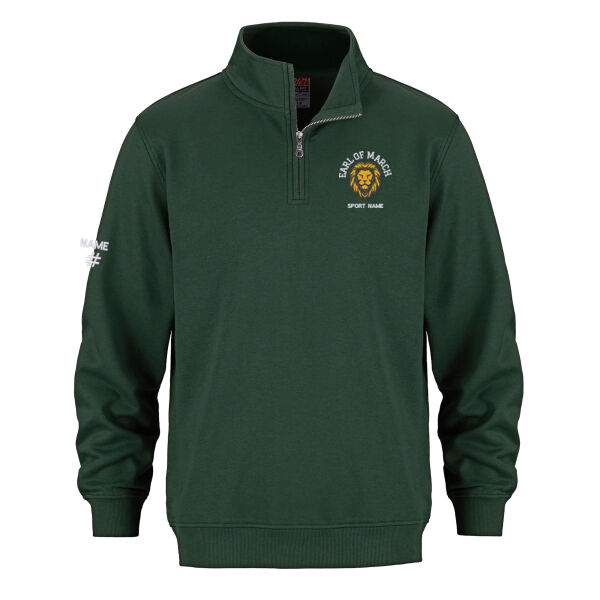 Flux Unisex Athletics Embroidered Quarter Zip Thumbnail
