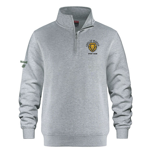 Flux Unisex Athletics Embroidered Quarter Zip Thumbnail