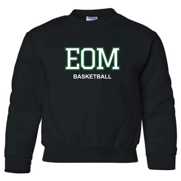 Gildan Youth Athletics Twill Crewneck Thumbnail